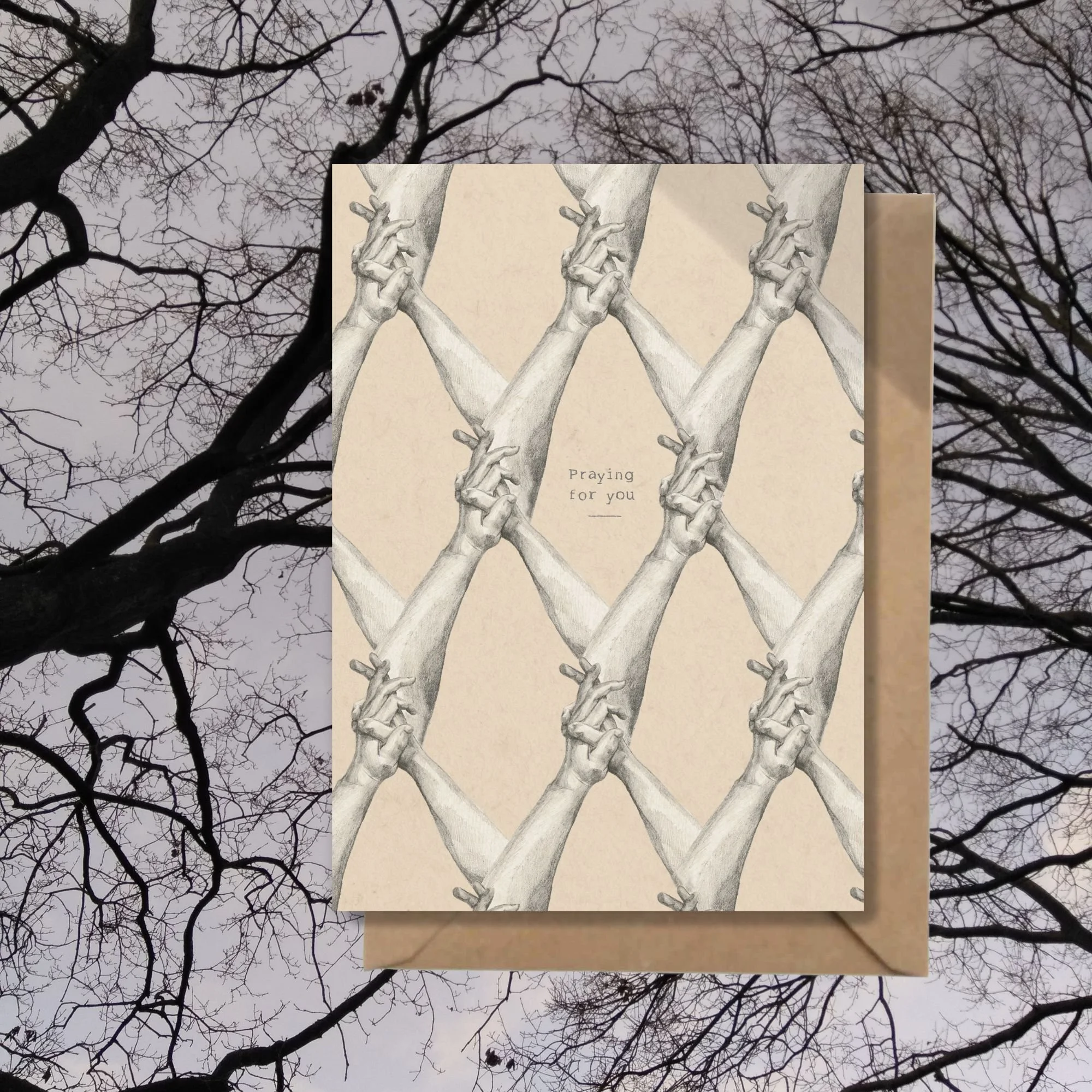 "praying for you" Card