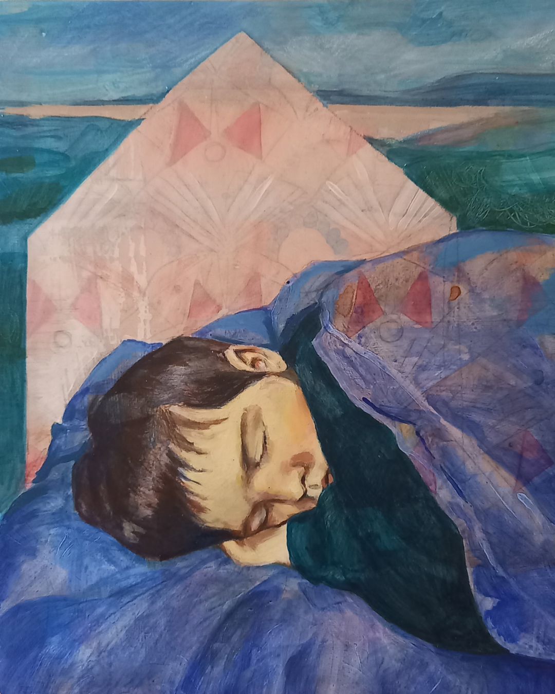 The waves of nap time Home painting by Lea Helygain.png