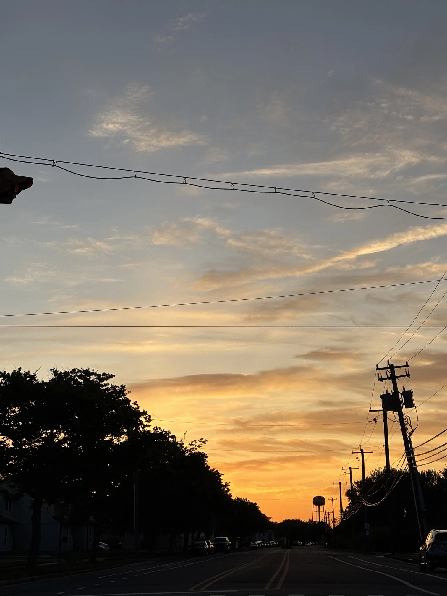Watching sunsets