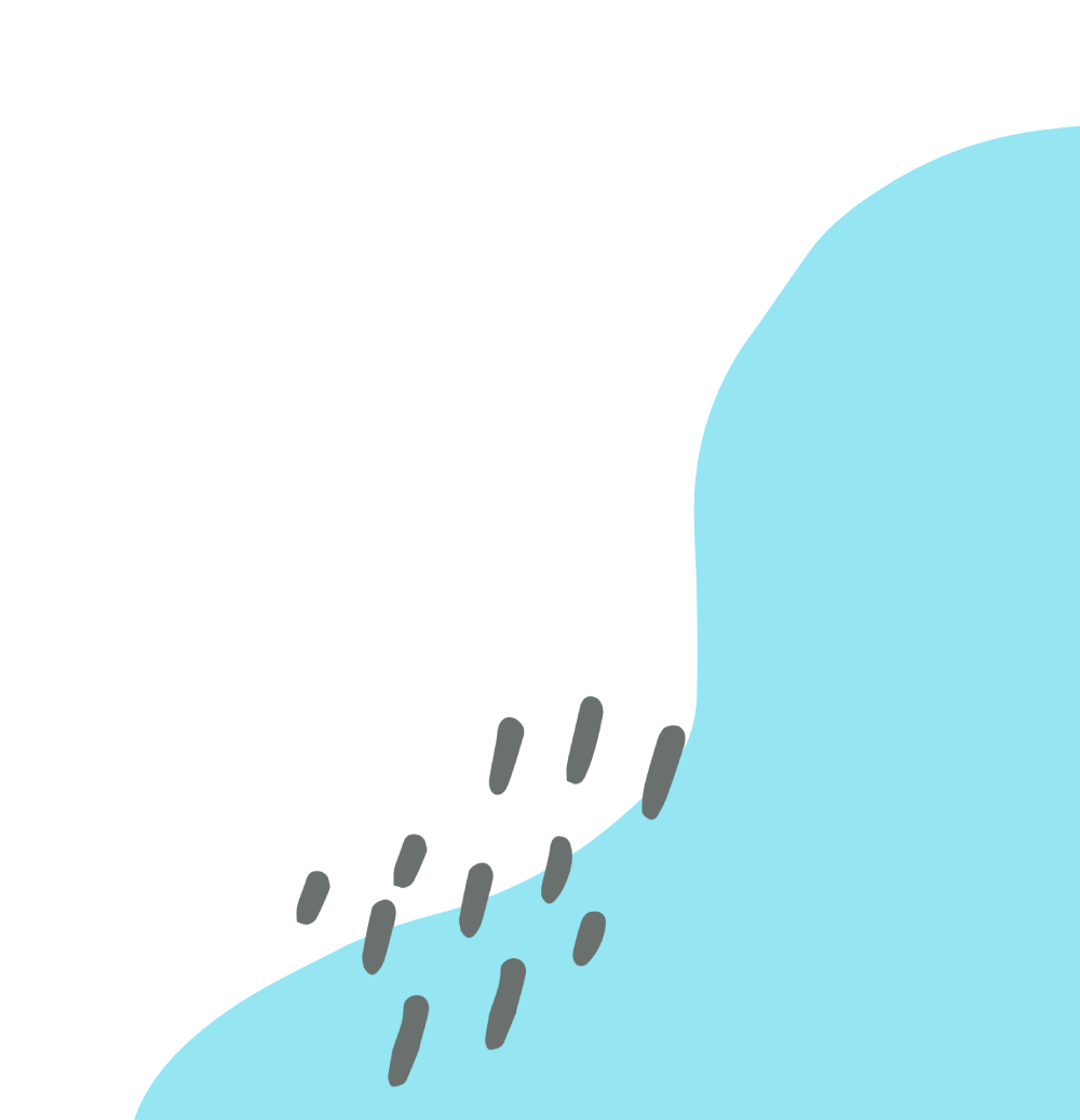 Abstract art featuring a blue shape with gray dots representing the Colorado Children's Alliance.