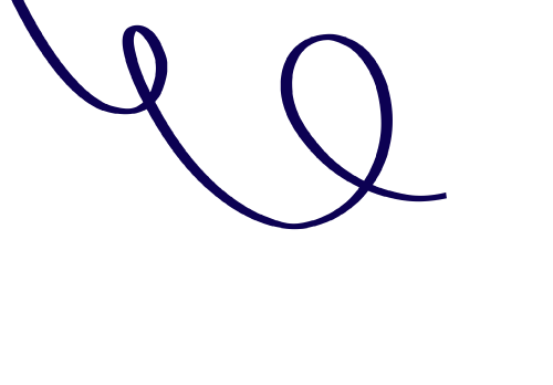 Squiggly abstract line used as a brand element for the Colorado Children's Alliance.