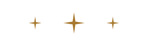 Four gold stars against a black background.