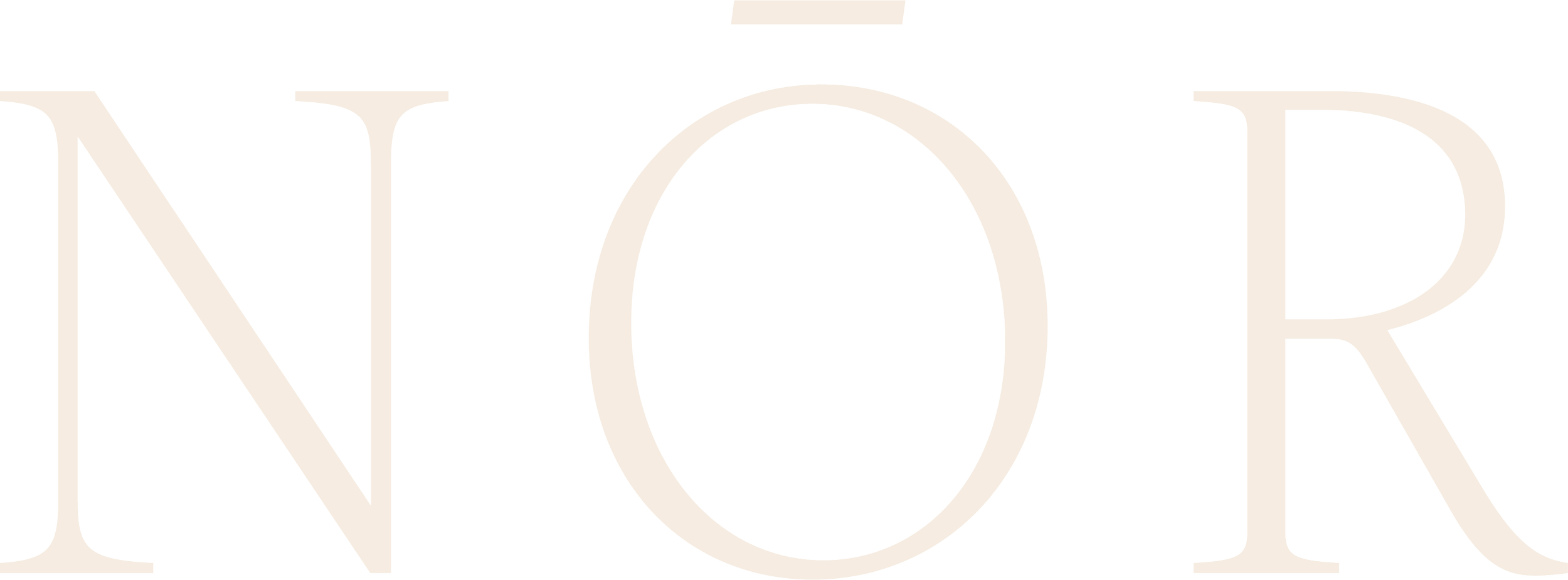 Close-up of the word 'NOUR' in large, serif font on a black background.