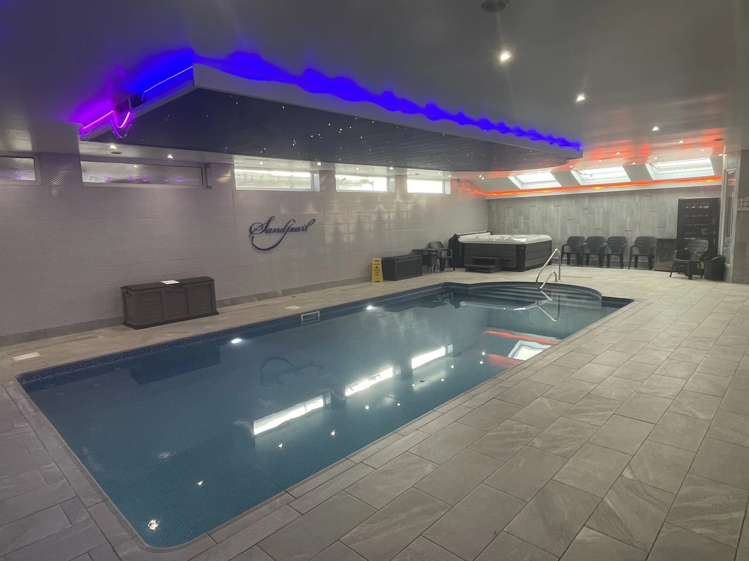 Indoor swimming pool and teaching area used for JP Swim Academy lessons in Lytham St Annes.