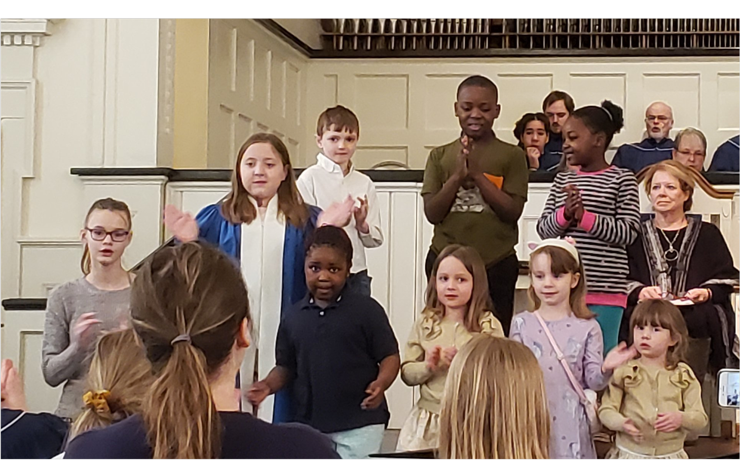The youth choir