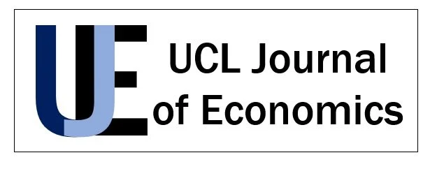 Logo of UCL Journal of Economics featuring stylized letters 'U,' 'C,' and 'L' with the text 'UCL Journal of Economics' to the right.