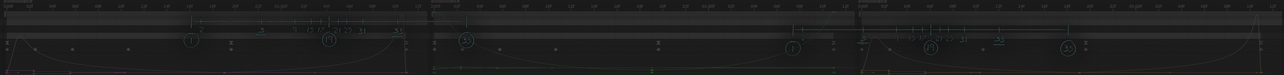 A screenshot of audio editing software showing waveforms and editing tools.