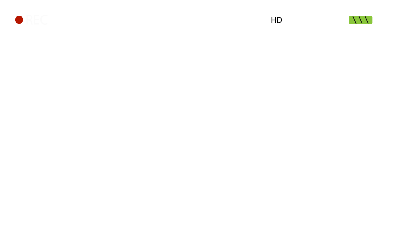 Camera viewfinder display with recording indicator, battery level, resolution set to 4K, and frame rate of 50FPS, showing focus points in the center.