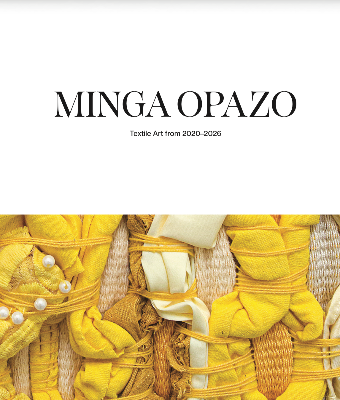 Minga Opazo Book Pre-order NOW