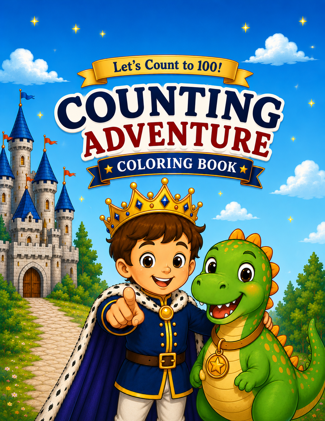 Let’s Count, Trace and Color to 100 with Prince Harry
