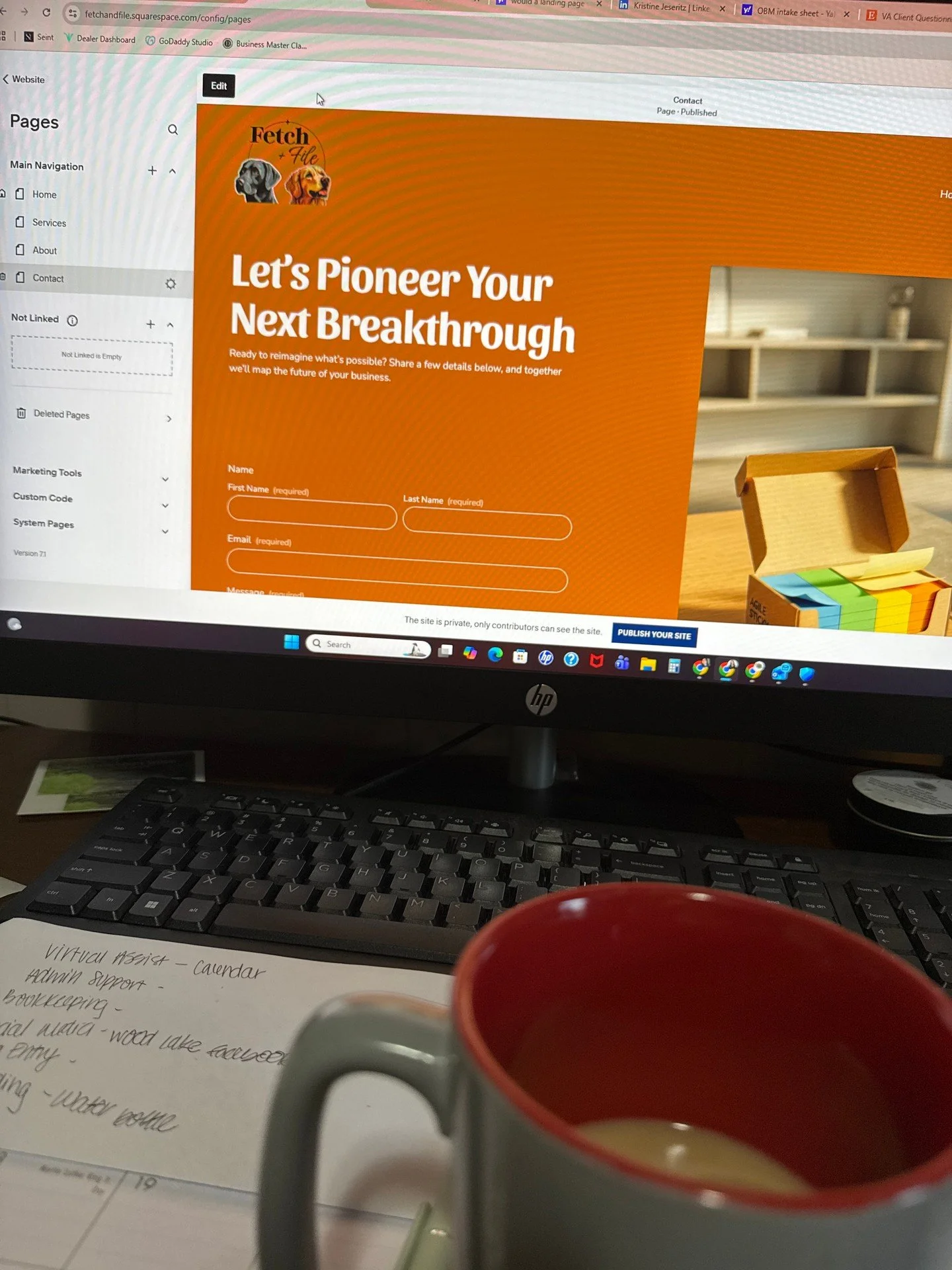 Why would you want to leave an office job? 🤨

It&rsquo;s Monday morning, your child is sick and you hit with this moment of guilt. Guilty if you go to work and guilty is you stay home. 

Staying home will always be the win for me but to be able to w