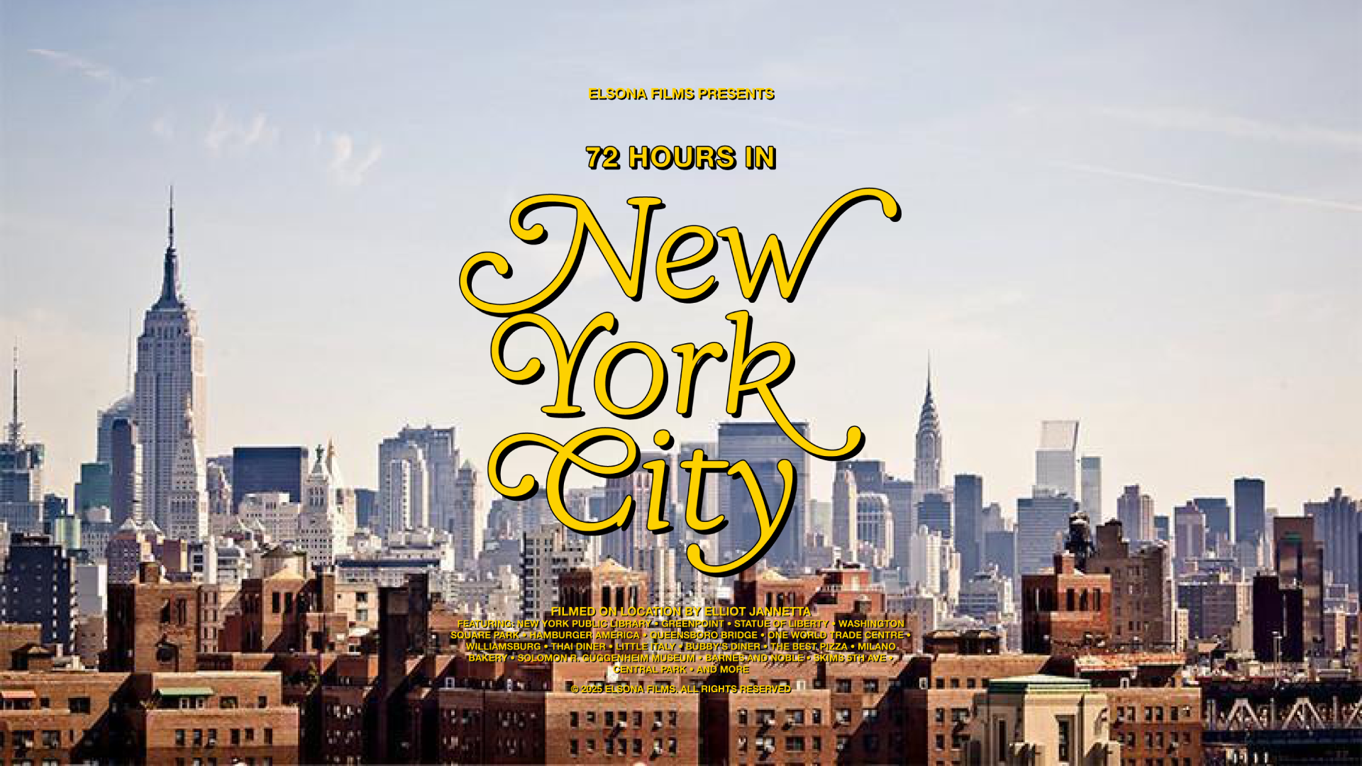 72 Hours in NYC