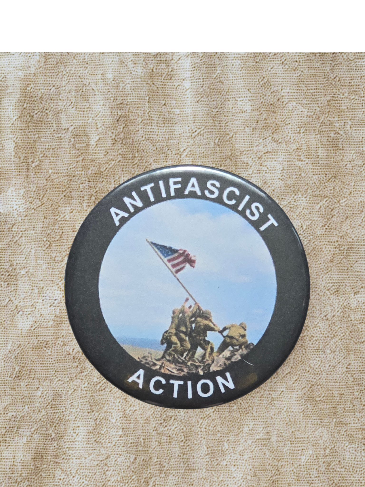 Antifascist Action Button