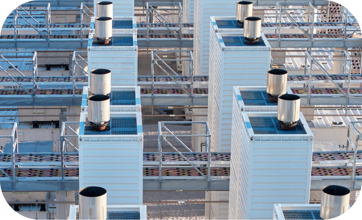 Power generation data centers