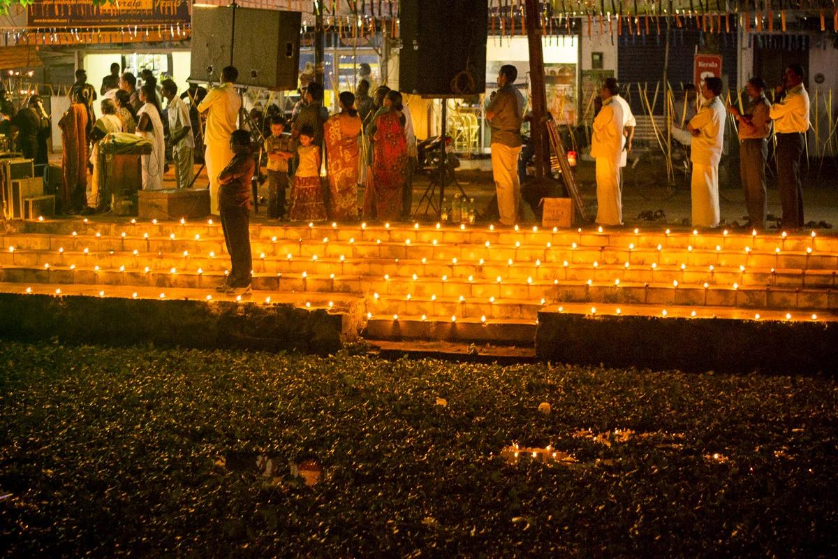 Procession of Candles and Prayers
