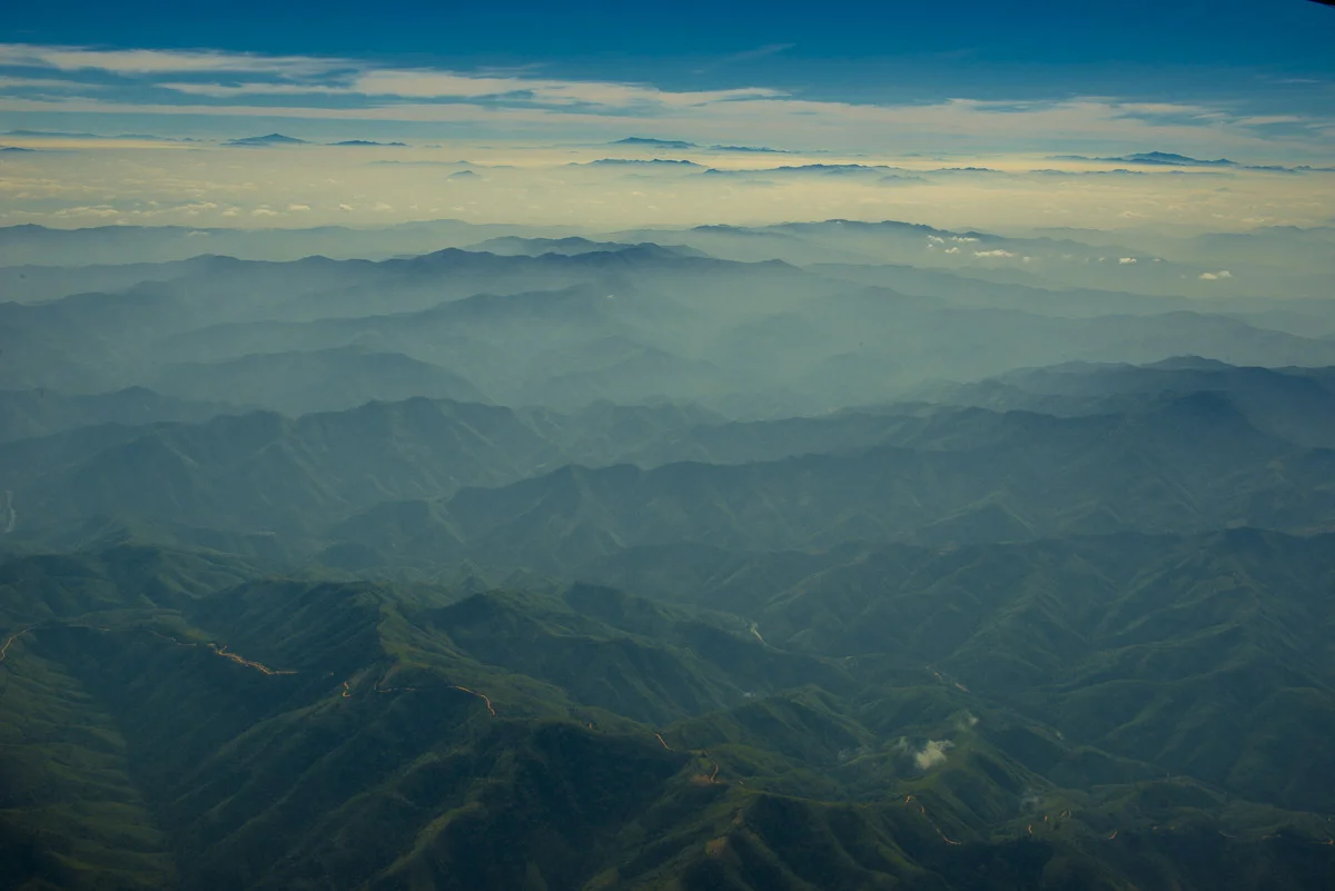 Over Laos
