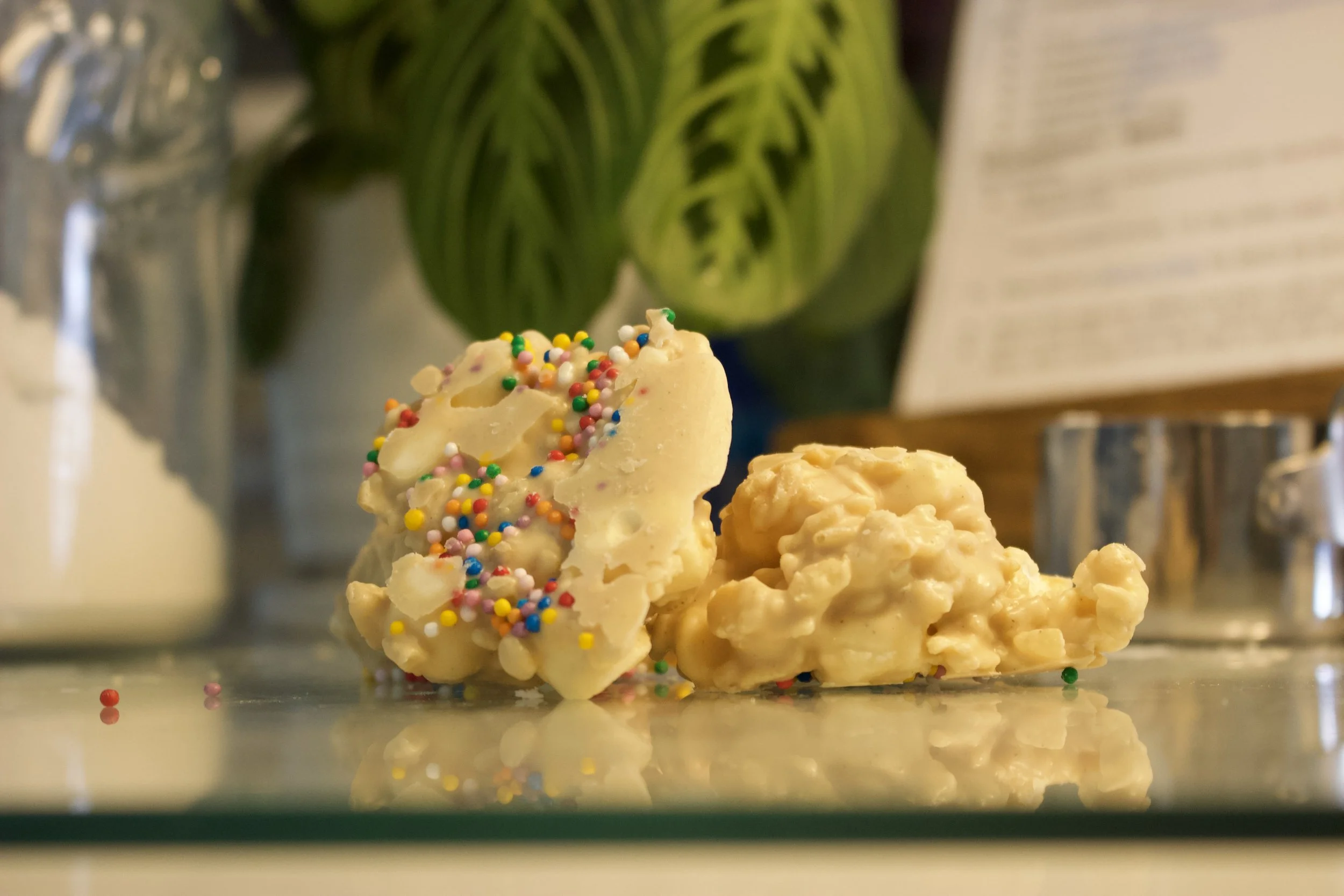 Peanut Butter White Chocolate Cluster