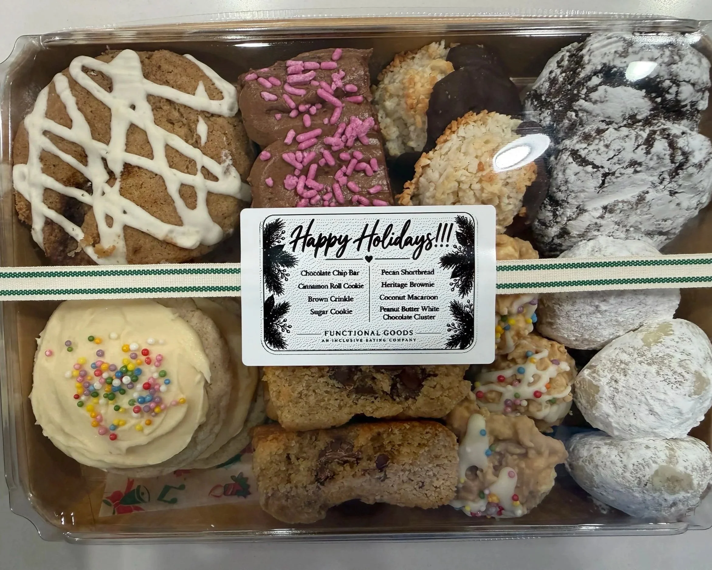 Holiday Assorted Gluten-free Cookie Platter
