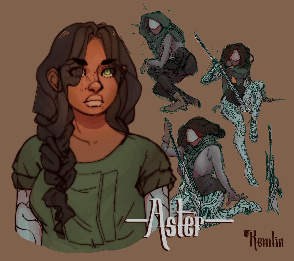 Aster OC Character Spread