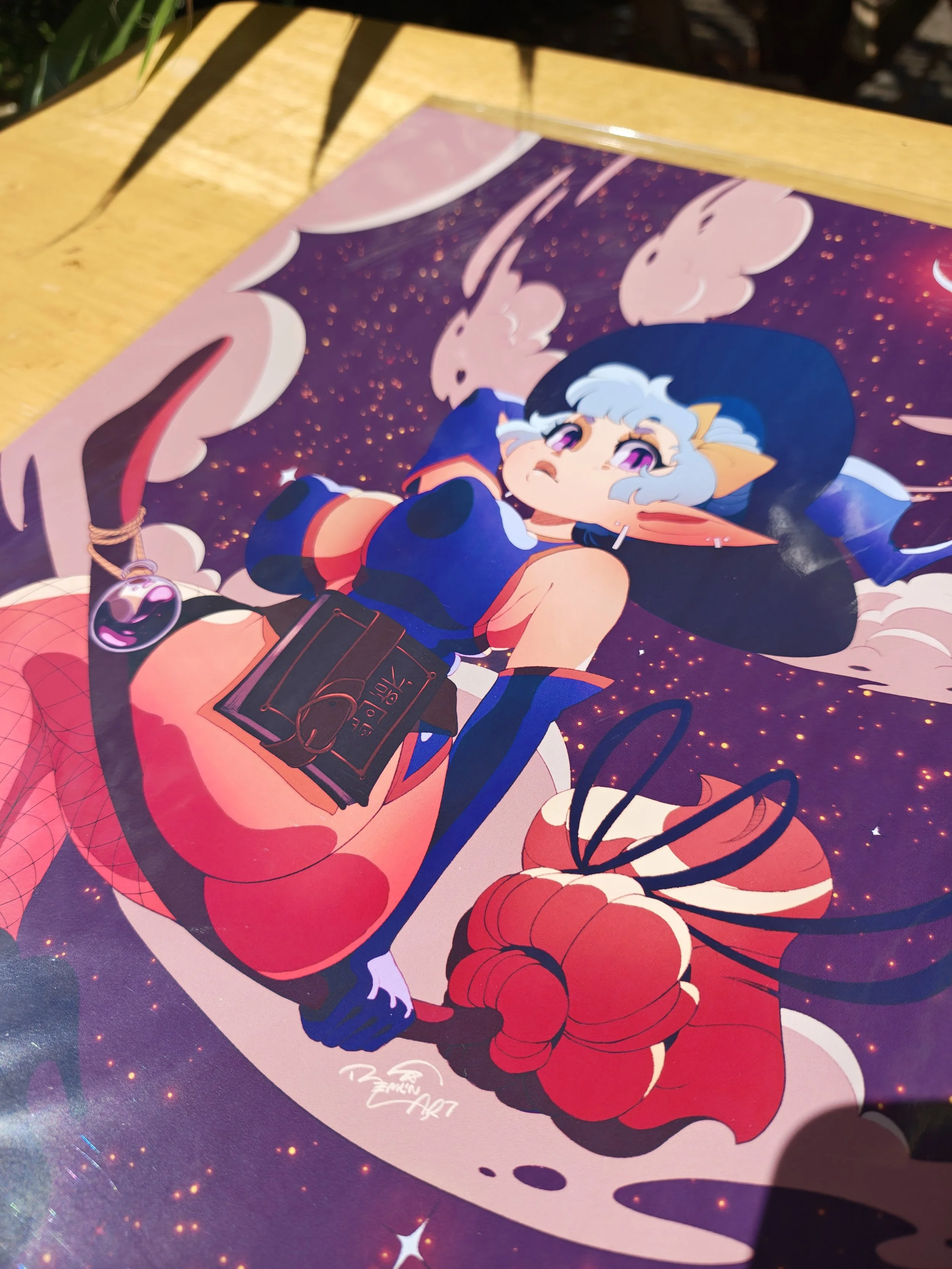 MIDNIGHT FLIGHT Print