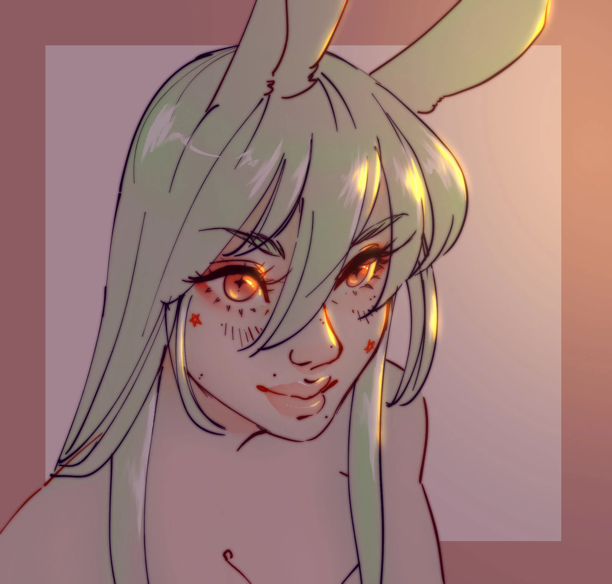 Bunny Girl Doodle