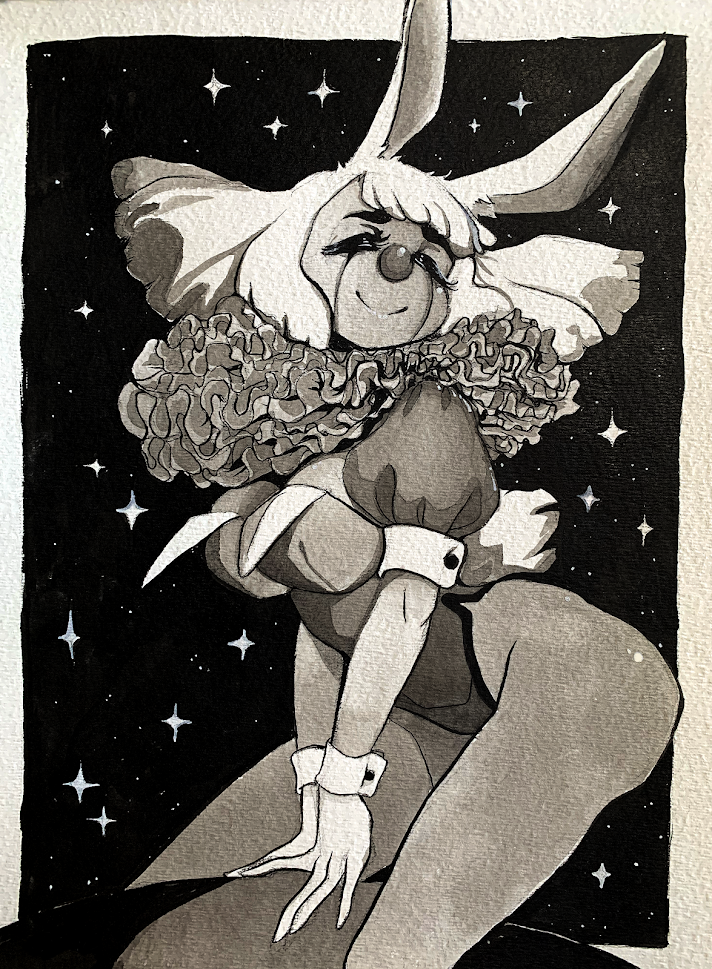 Mimi Inktober Drawing