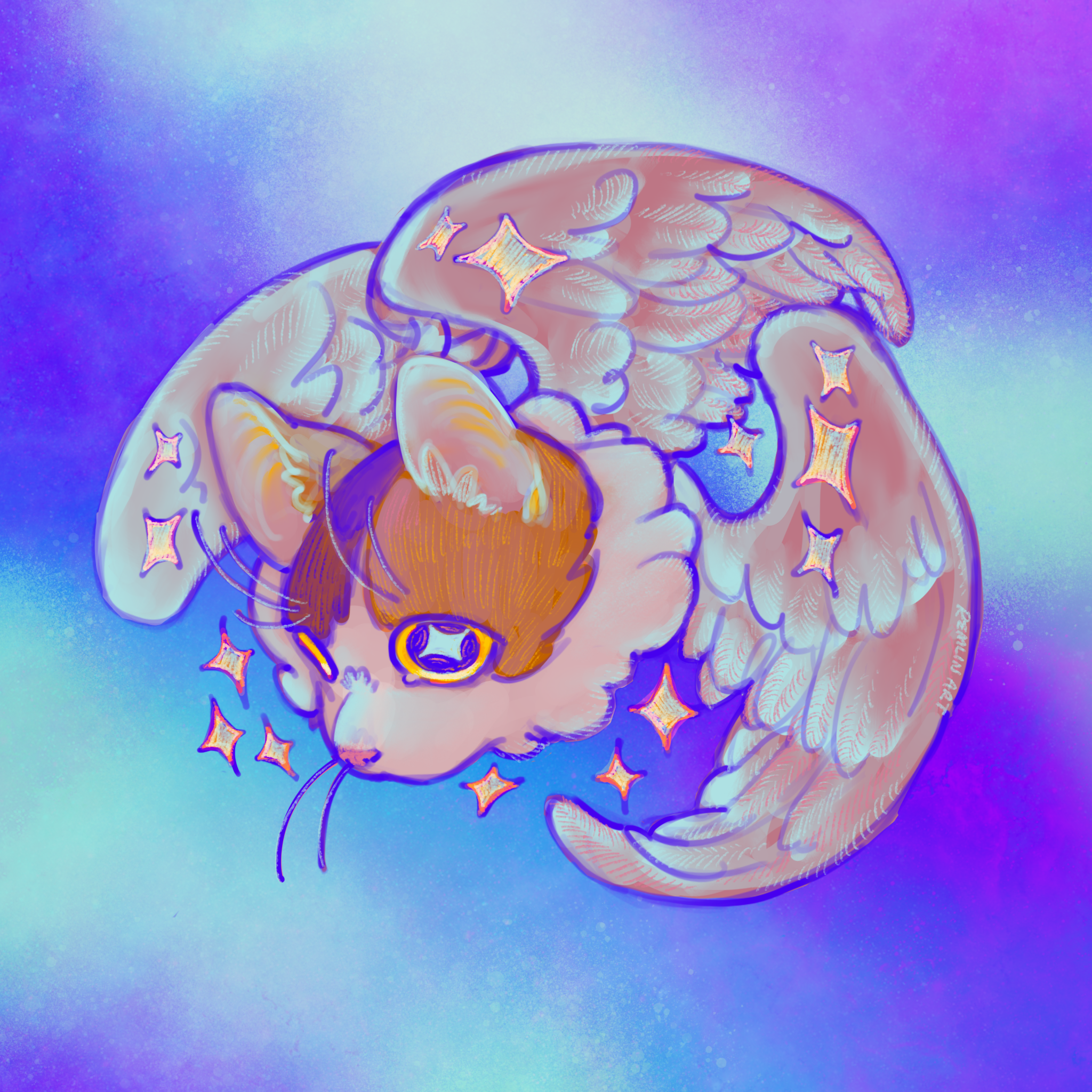 Mitsey Sticker Design