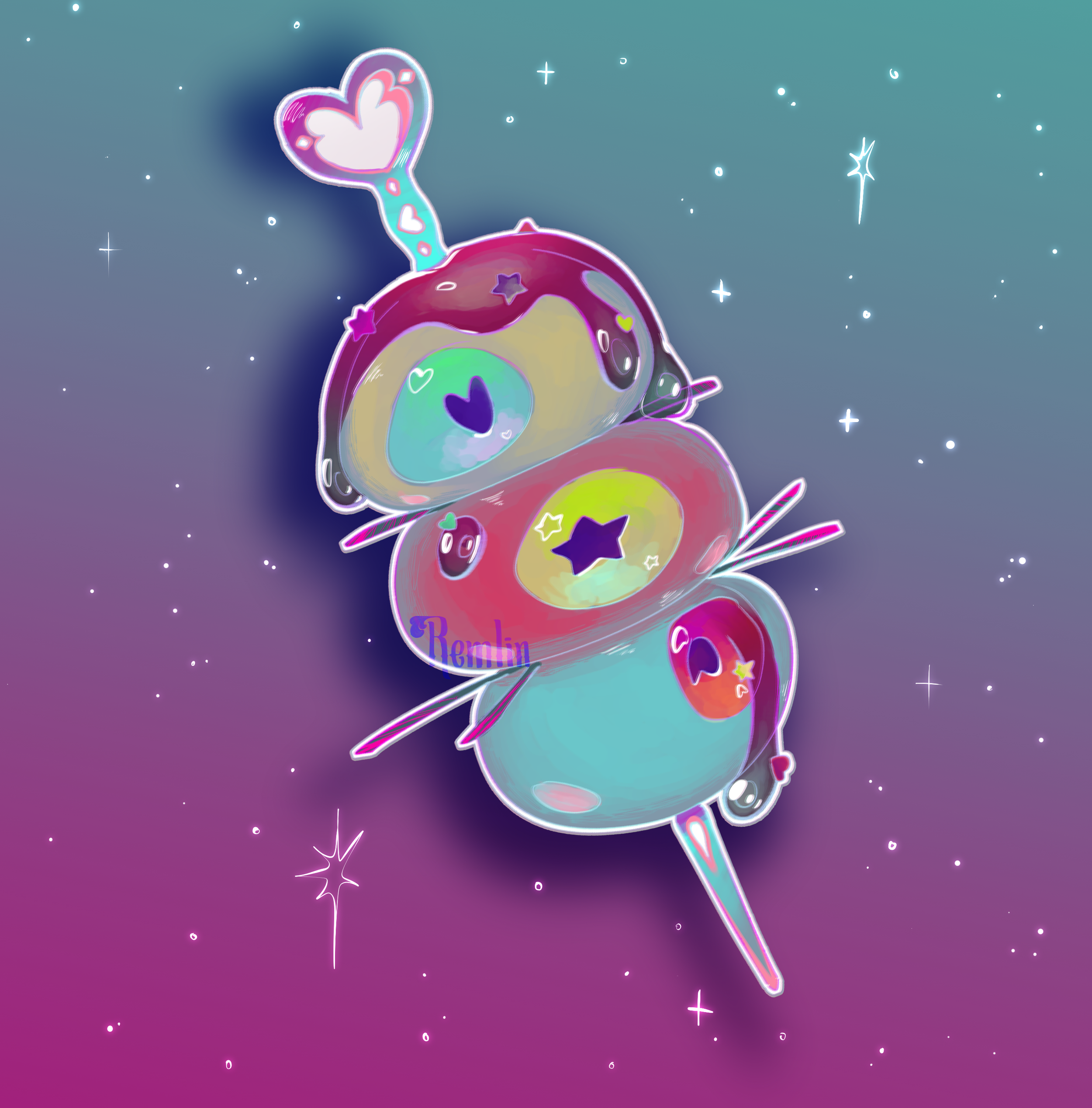 Eye Candy Sticker Design