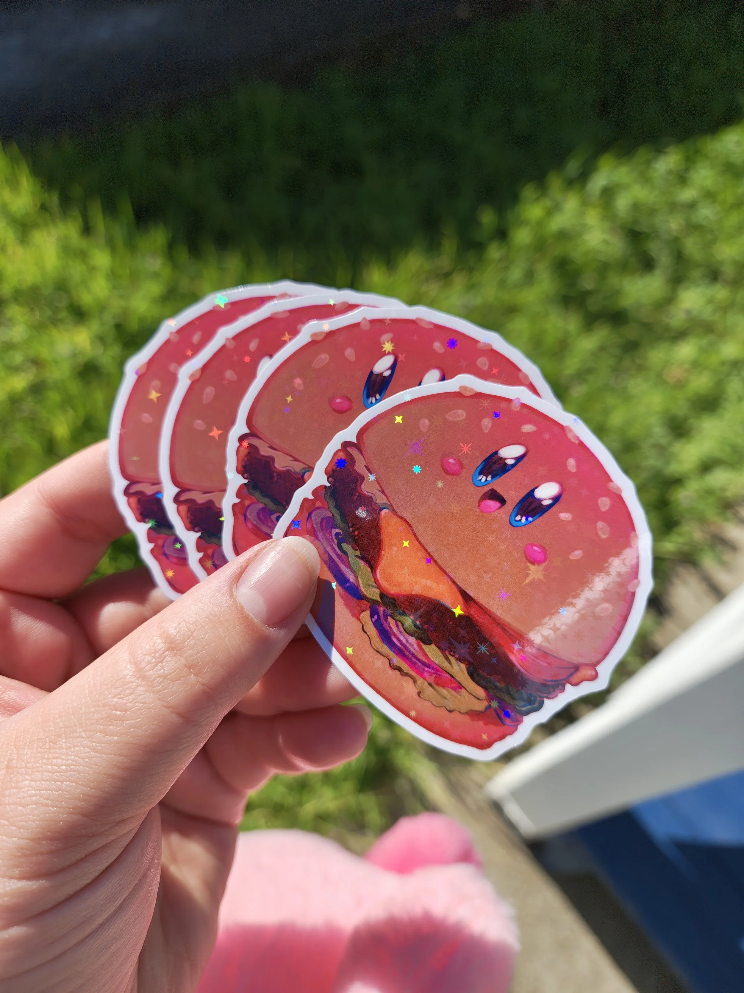 KIRBURGER Sticker