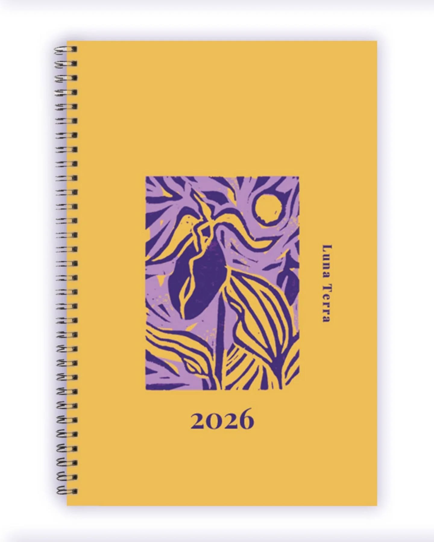 ✨ The 2026 planner is now available for pre-order ✨ I'm so grateful to be able to do this project for four years now! 

It draws inspiration from century old almanacs with practical tasks paired with the mystical movements of the moon. There are elem