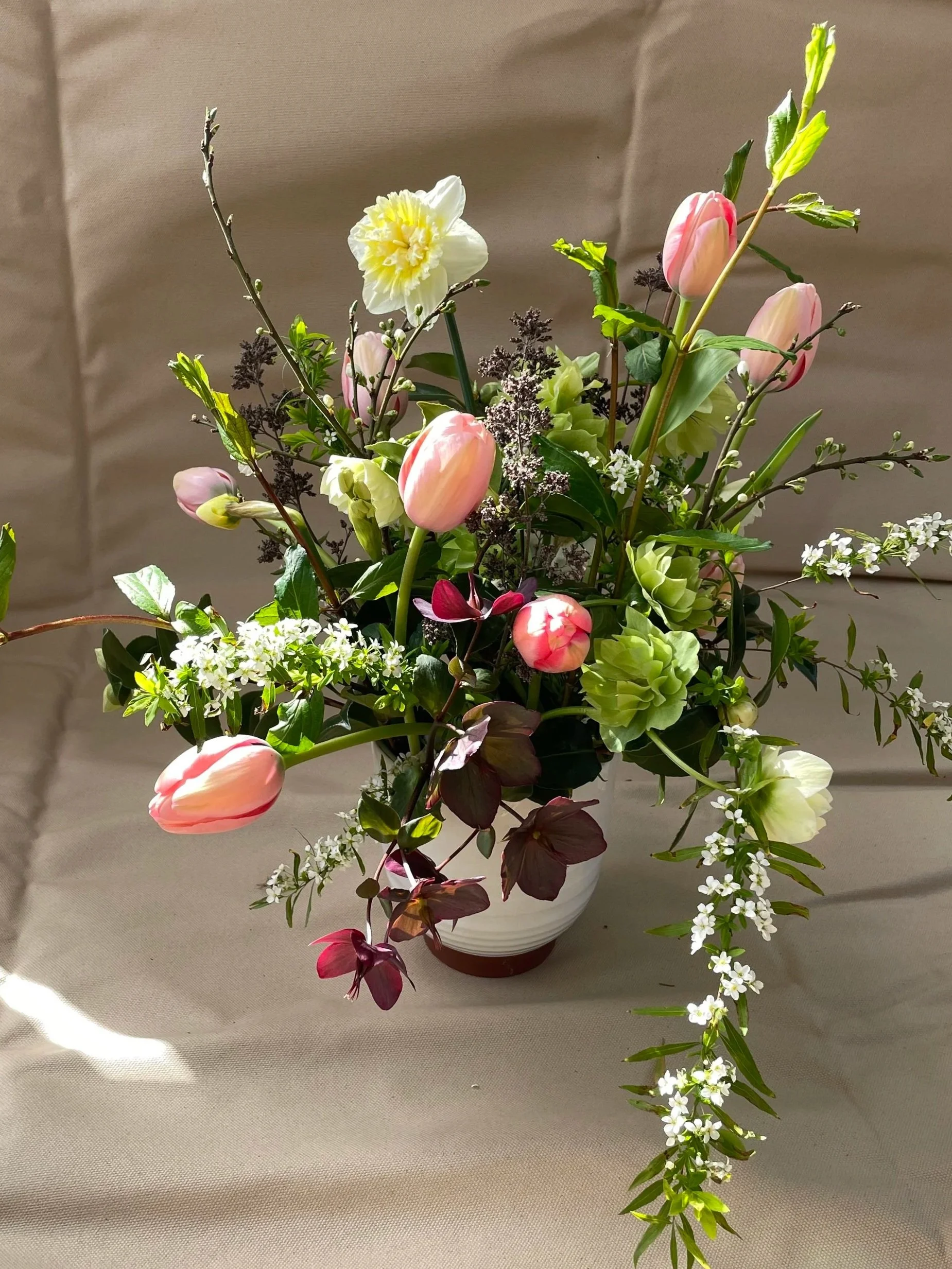 Seasonal Garden Vase Arrangement