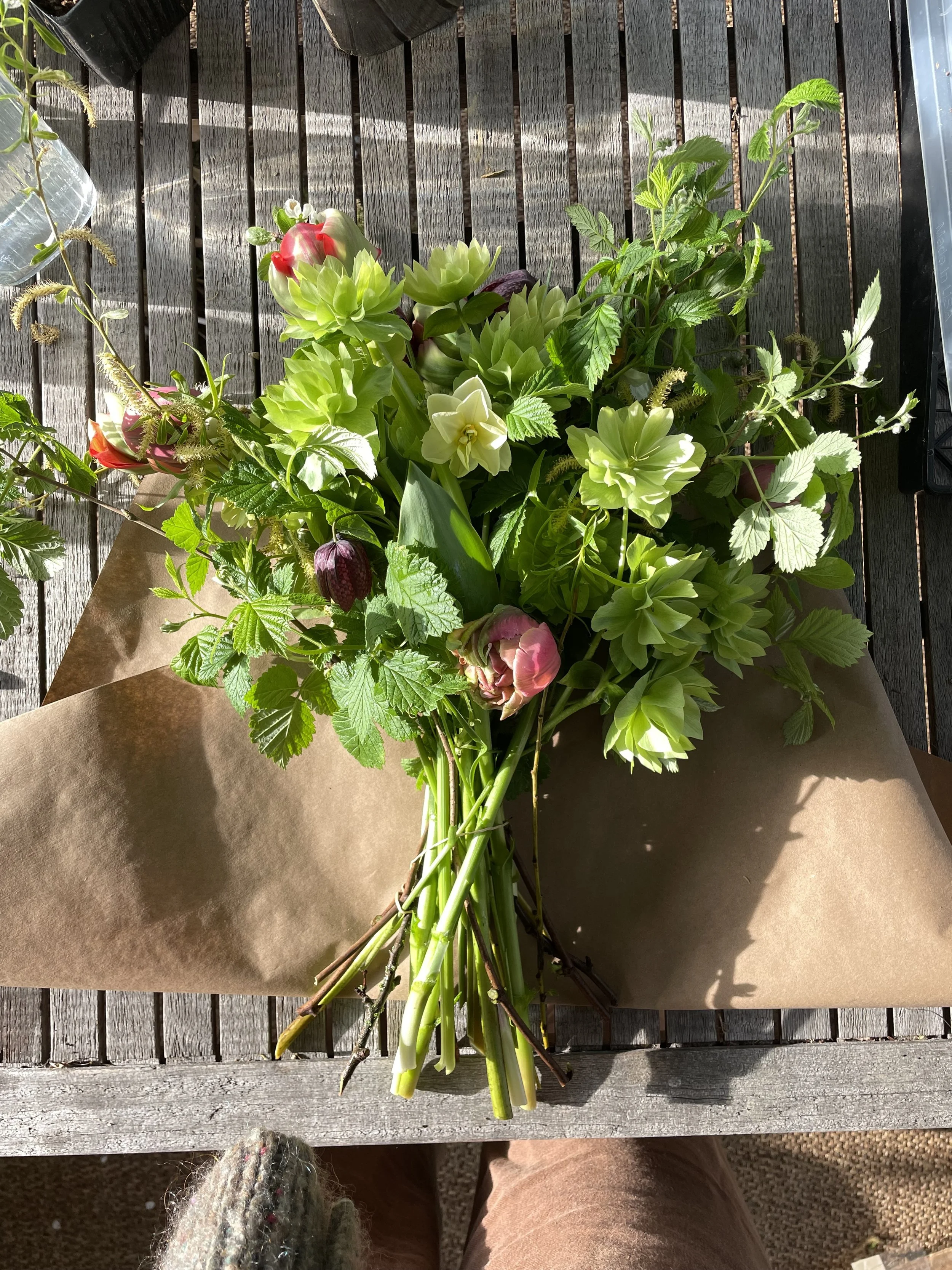 Seasonal Wrapped Bouquet
