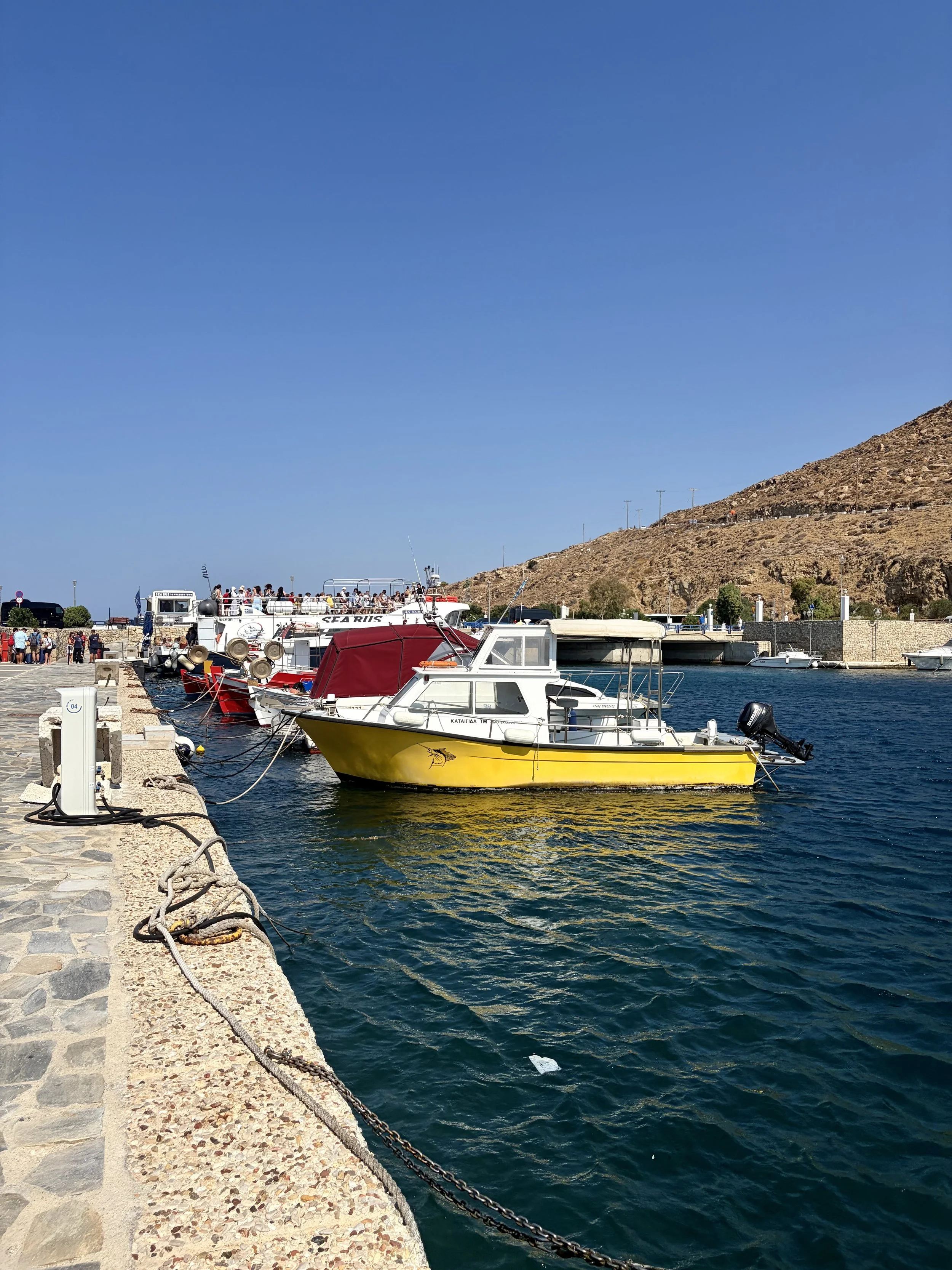 Yellow boat