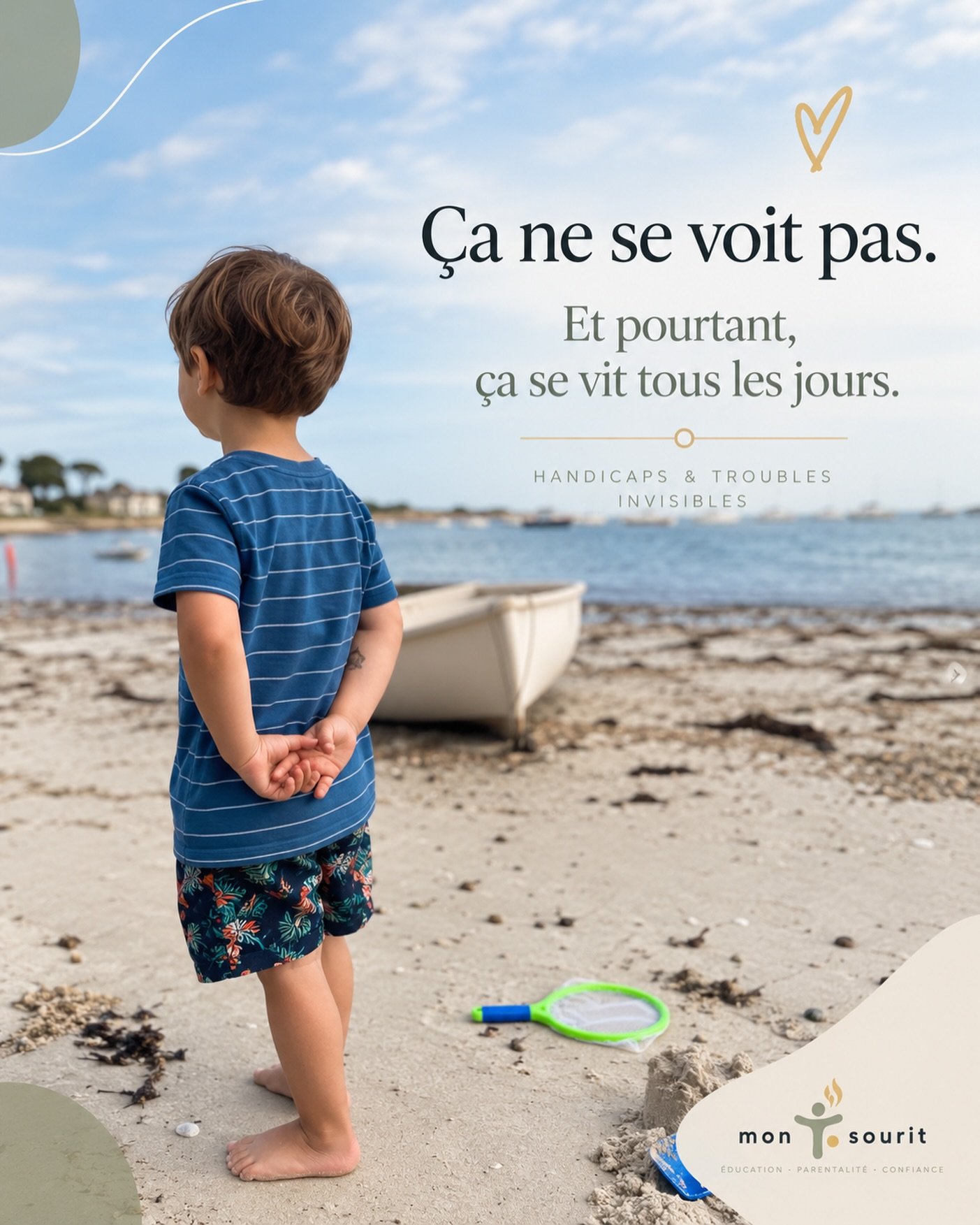 &laquo; Pourtant, il a l&rsquo;air d&rsquo;aller tr&egrave;s bien&hellip;&raquo;

C&rsquo;est peut-&ecirc;tre justement l&agrave; que commence l&rsquo;incompr&eacute;hension.

Certains troubles et handicaps ne se voient pas.
Ils se vivent.

Dans les 