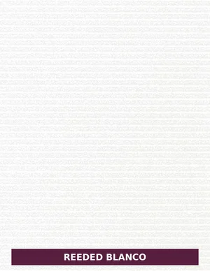 Reeded Blanco