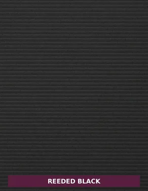 Reeded Black