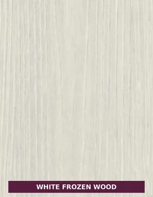 White Frozen Wood