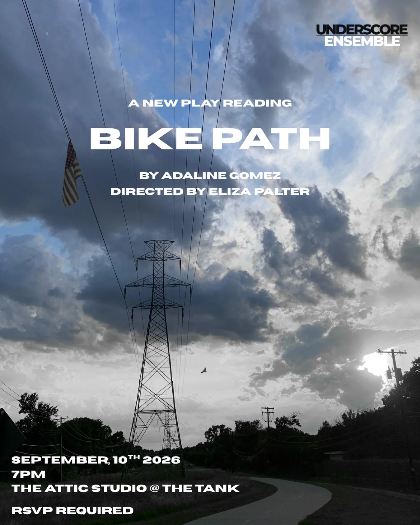 Join us for a reading of Bike Path by Adaline Gomez on September 10th at 7pm at the Tank&rsquo;s Attic Studio! RSVP is required and admission is free! RSVP link in bio.