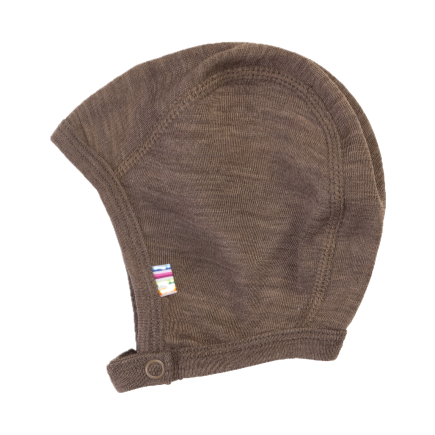 Joha Wollen Babymutsje Helmet Bruin
