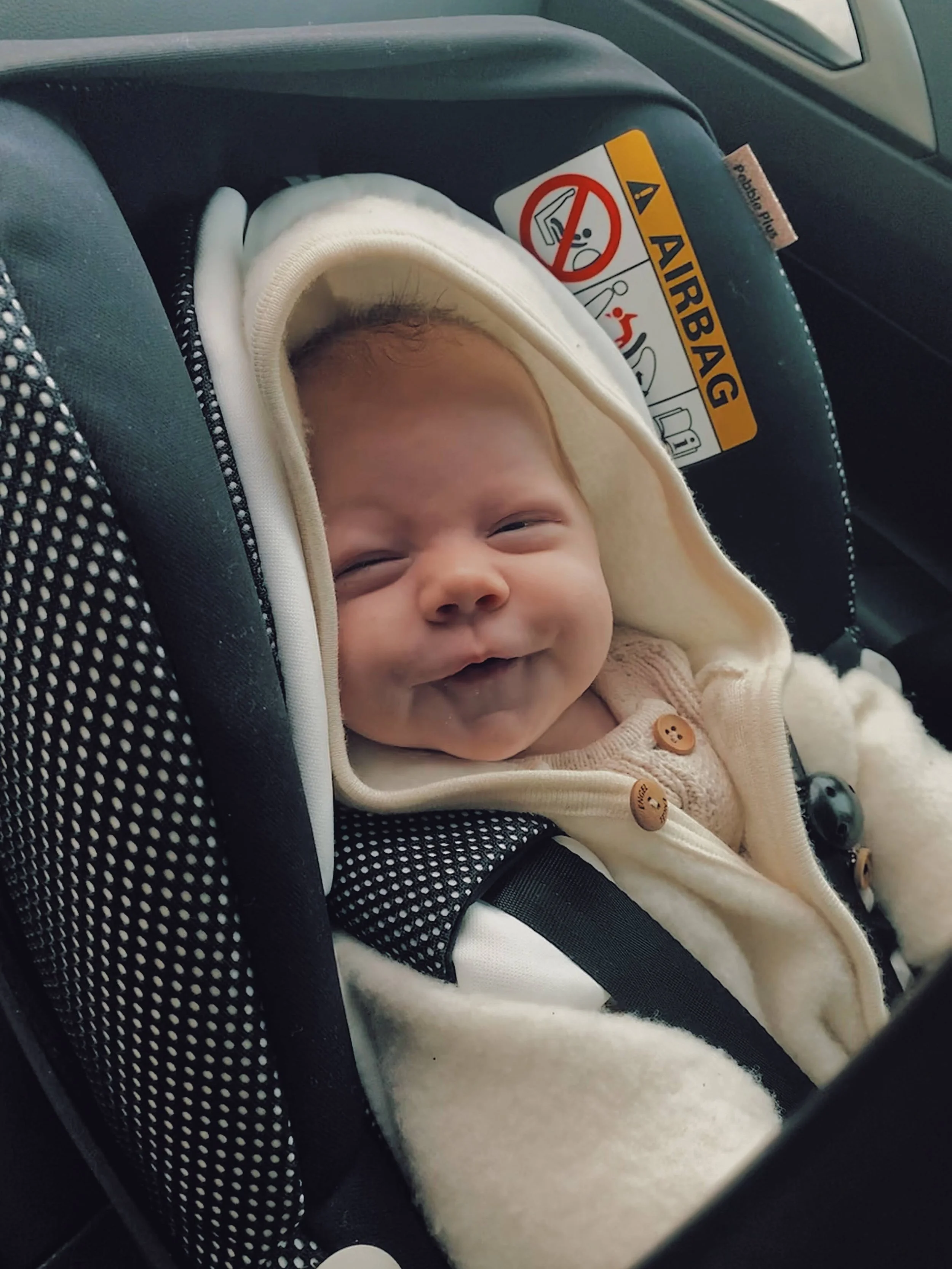 Baby in merinowol
