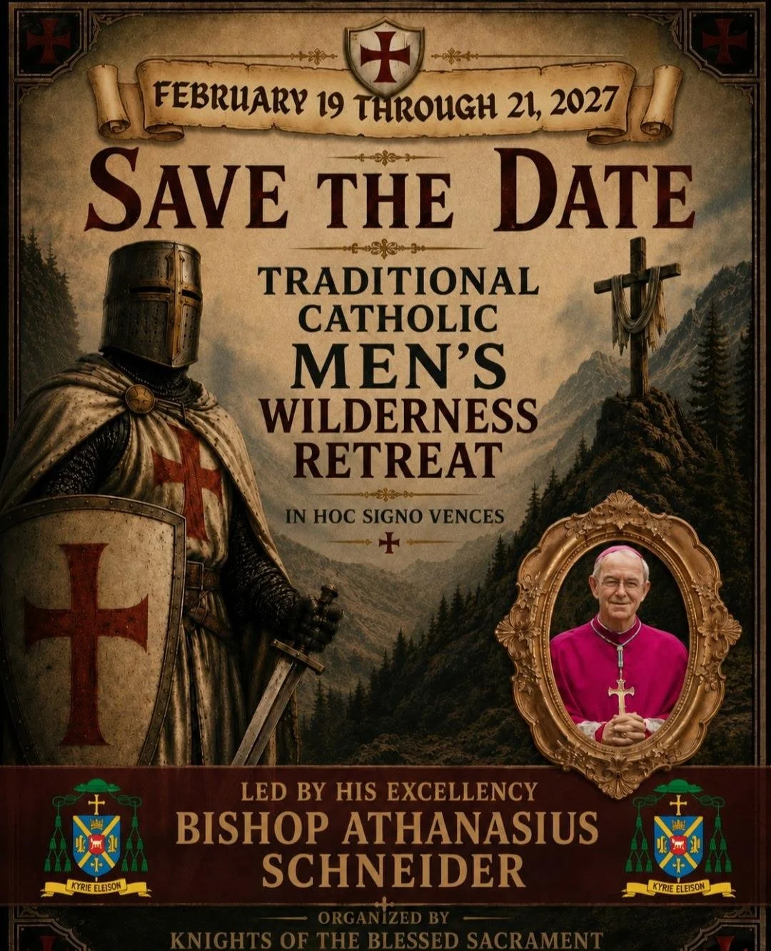 2027 Traditional Catholic Men’s Wilderness Retreat