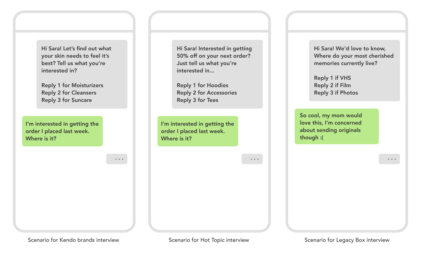 Scenario 1 interview walkthrough screenshot