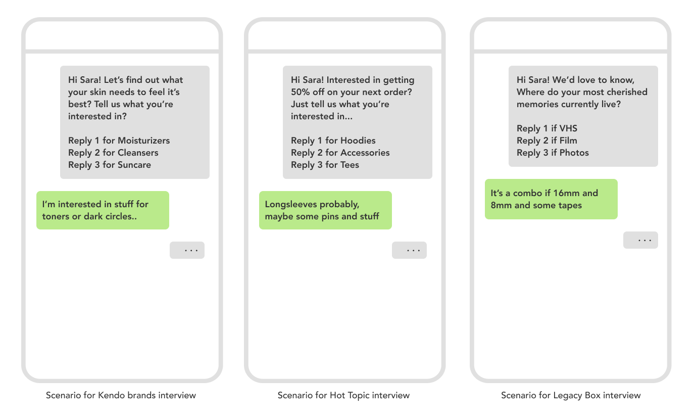 Scenario 2 interview walkthrough screenshot