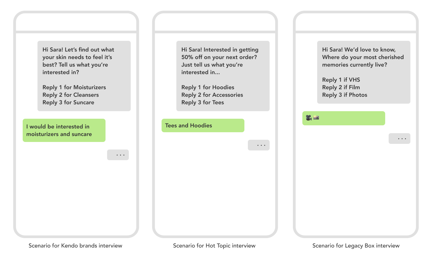 Scenario 3 interview walkthrough screenshot