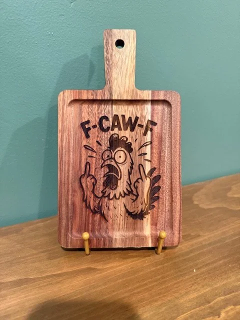 f caw f tray