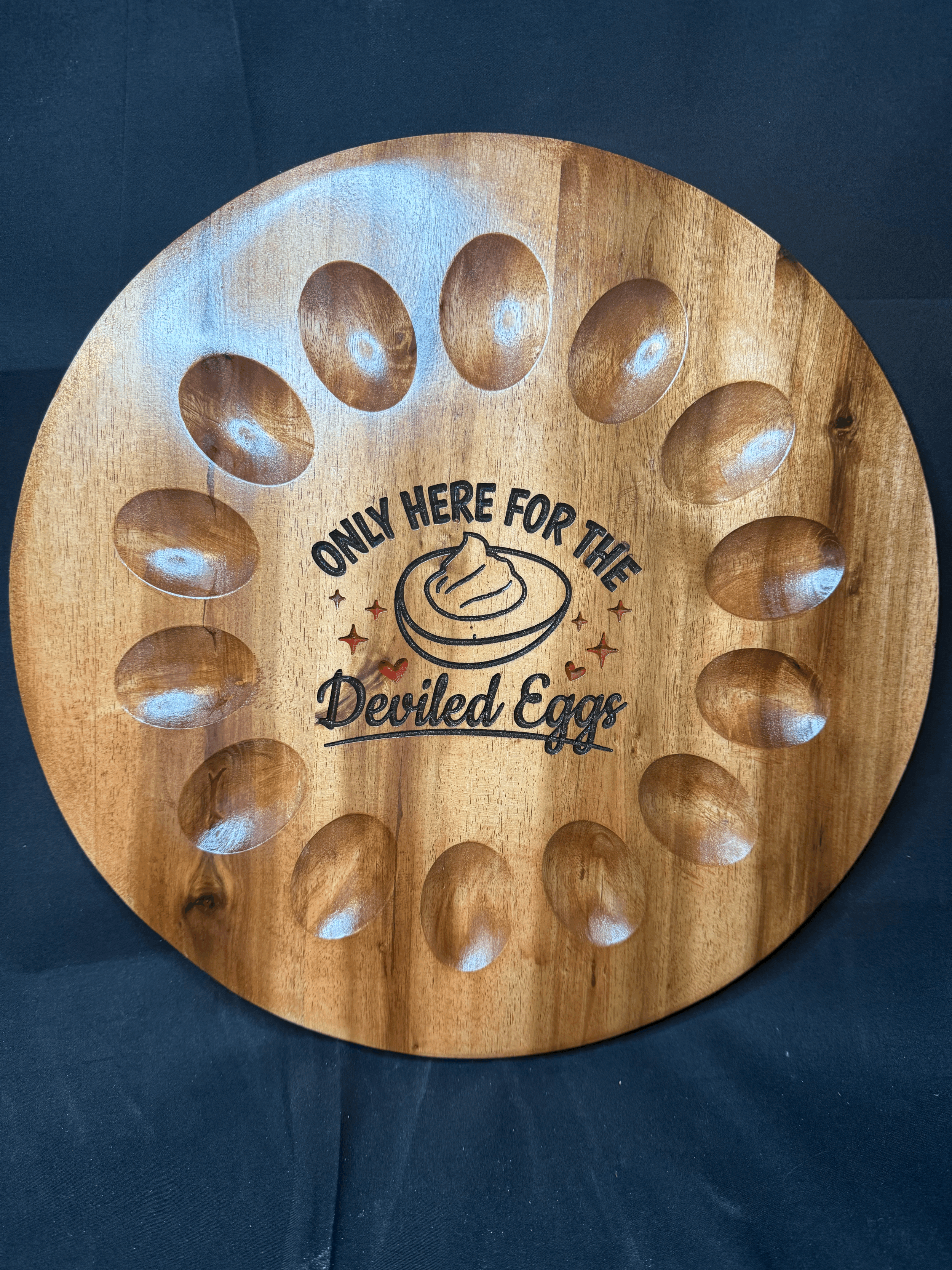 Only here for the deviled eggs