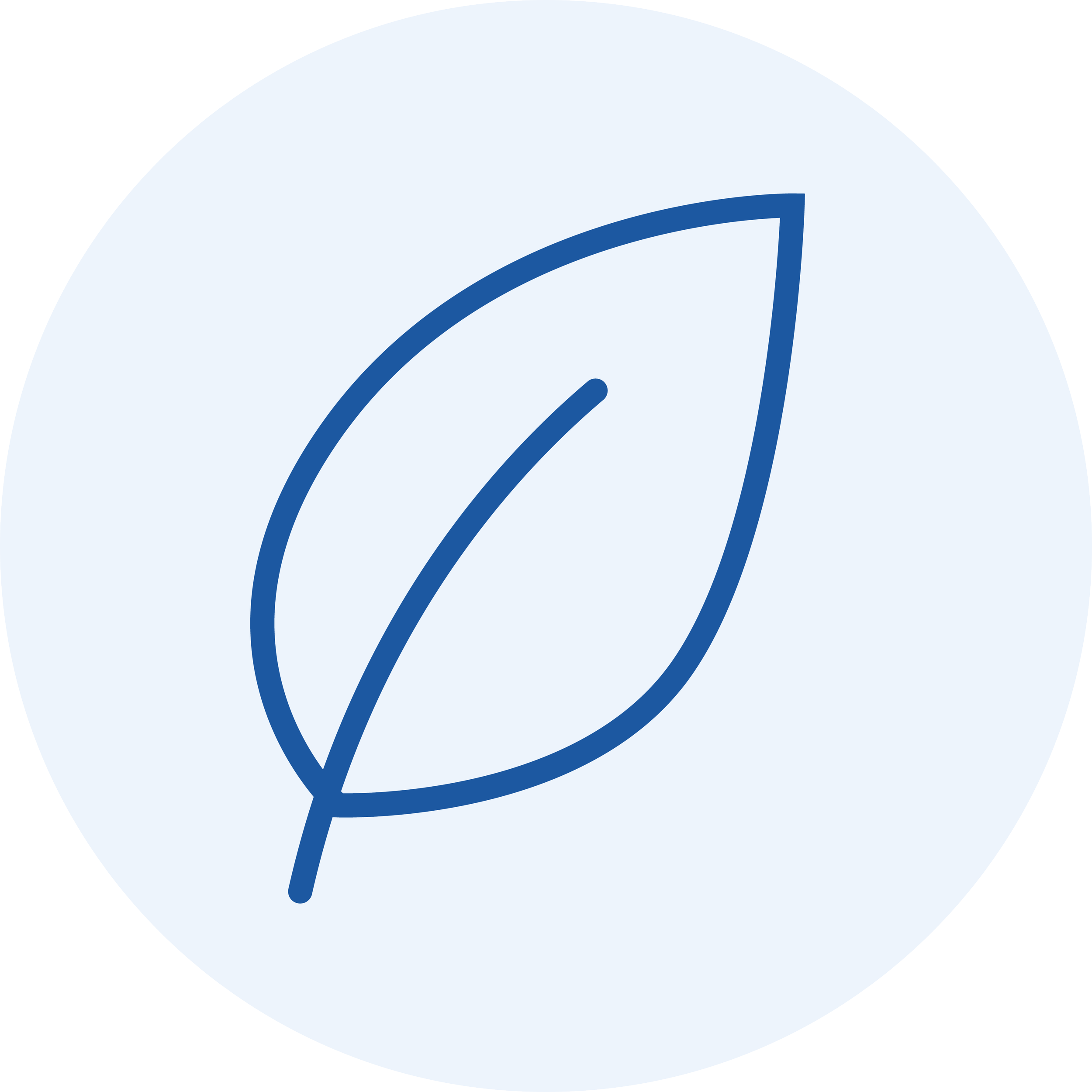 A stylized blue outdoor umbrella icon on a light blue background