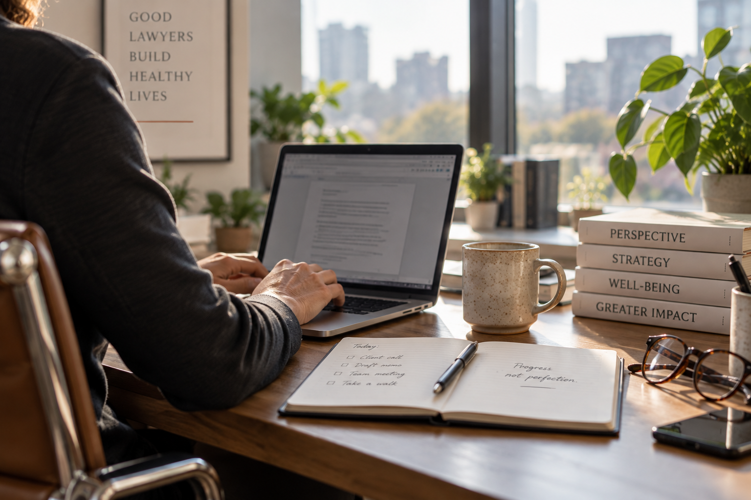 The Sustainable Lawyer well-being workshop