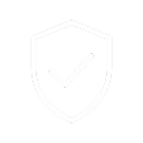 Shield icon with a checkmark inside