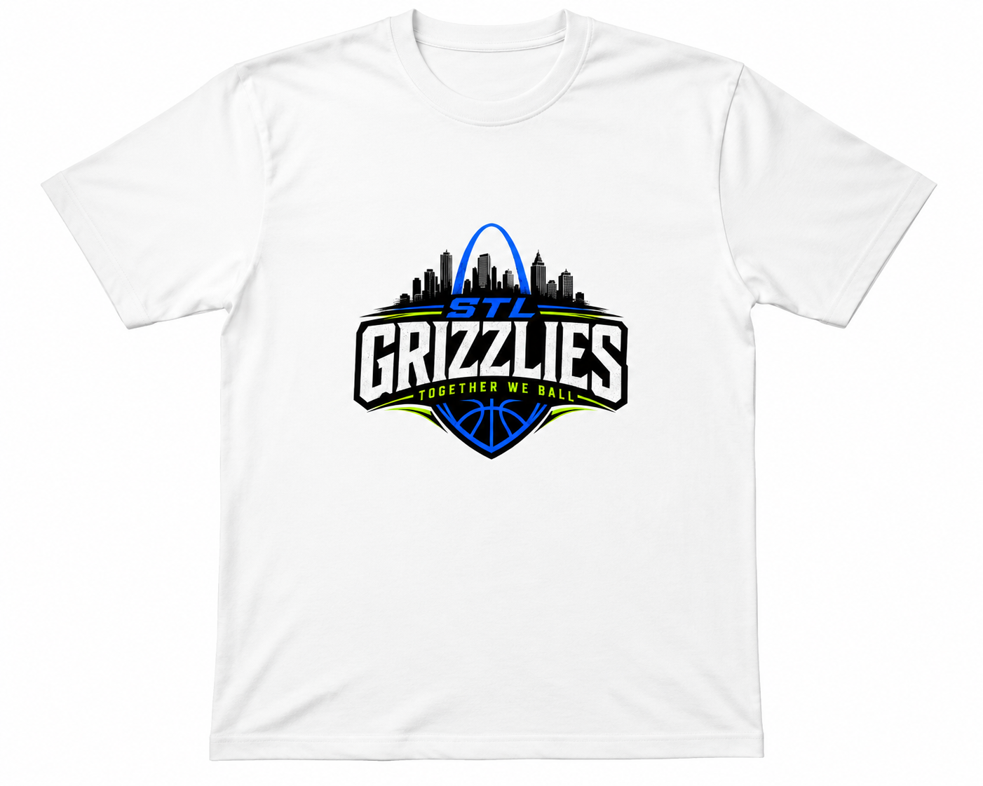 STL Grizzlies City Court Tee